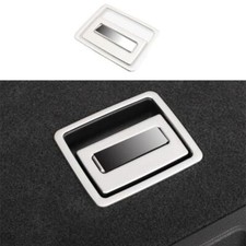 Cubierta de manija de puerta trasera de titanio plateado para Infiniti QX50 2019-2023