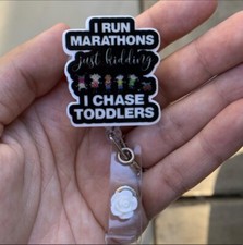 Teacher quote Instructor Retractable Badge Holder ID reel Gift School Lanyard