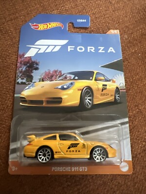 Hot Wheels 2023 Forza PORSCHE 911 GT3 Yellow, Walmart, NEW
