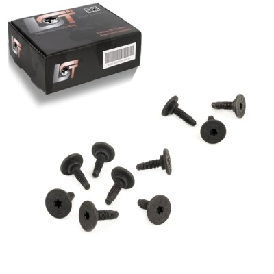 10x Für Stoßstange Kotflügel Schlossträger Universal F6 M6 Torxschraube M6x19 mm