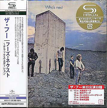 The Who - Who's Next CD, Album, Reissue, Remastered, Paper The Who - Who's Next CD, Album, Reissue, Remastered, Paper