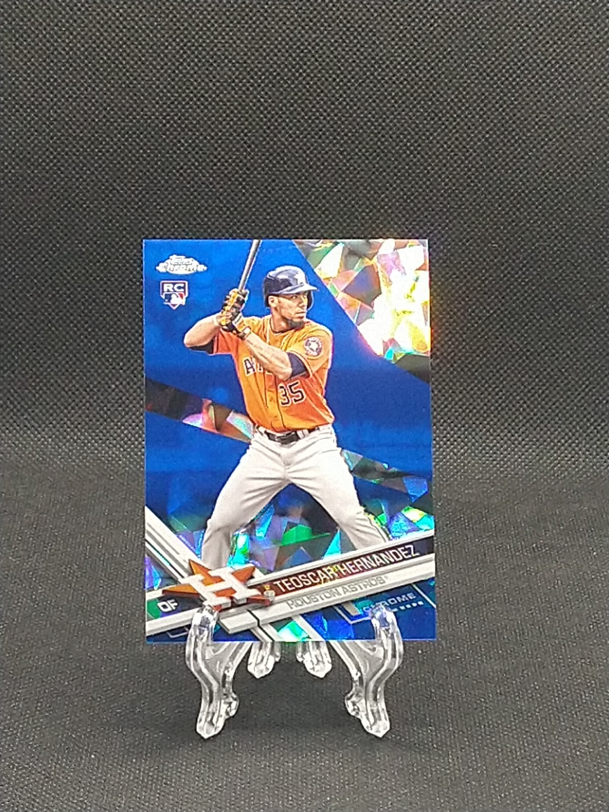 2017 Topps Chrome Sapphire Teoscar Hernandez RC #67 Only 250 Made!