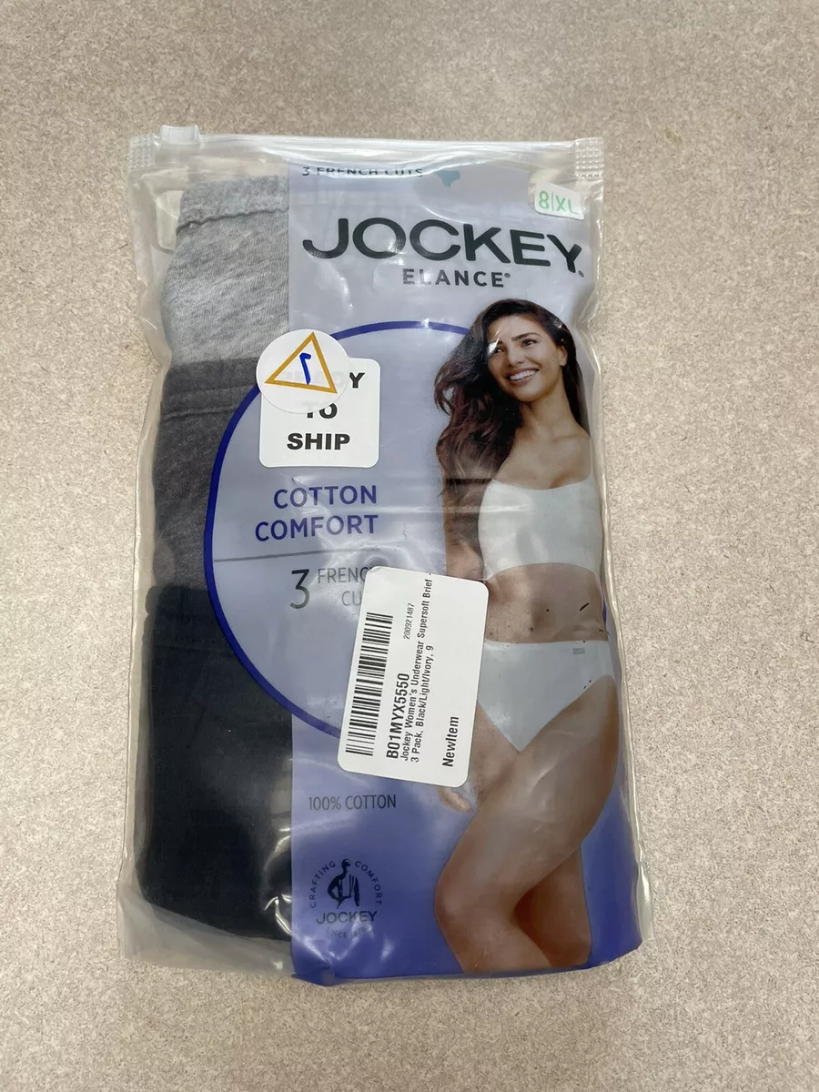 Jockey Elance 100% Cotton French Cut Underwear - Women's Size 8