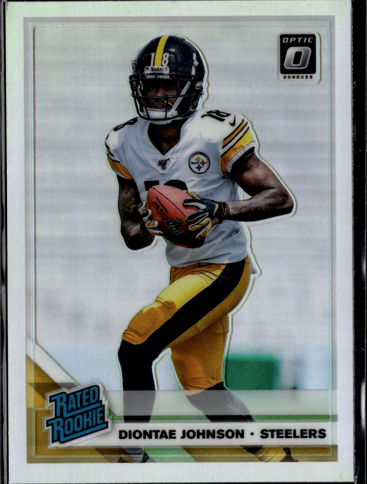 2019 Donruss Optic #177 Diontae Johnson Holo