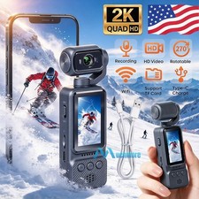 2K Handheld Vlogging Action Camera Wifi Pocket Camera Anti-Shake Video Camcorder