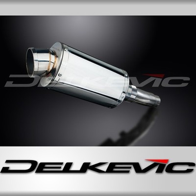 SUZUKI SFV650 GLADIUS 2009-2016 225mm OVAL EDELSTAHL SCHALLDÄMPFER AUSPUFF KIT