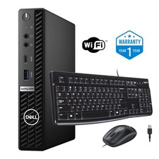 Dell OptiPlex 5090 Micro i5-10500T 16GB 256GB NVMe Win 11 WiFi Logitech KBM