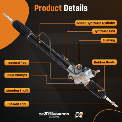 POWER STEERING RACK PINION FIT FOR MITSUBISHI L200 TRITON 2.5 DI-D
