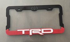 Trd Acrylic License Plate Frame