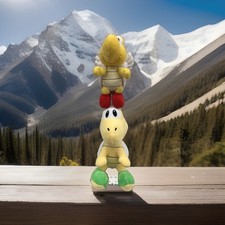 Super Mario Koopa Troopa 8" Plush Nintendo Goldie 2010  Paratroopa W/wings