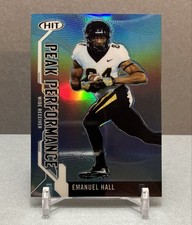 2019 Sage Hit Premier Draft - Peak Performance Emanuel Hall #PK-EH /10