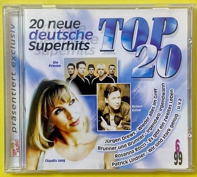 Die Hitparade - 20 neue deutsche Superhits Top 20 6/99 - CD - Zustand sehr gut