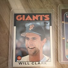 Topps 1986 Topps Traded Will Clark #24T Rookie RC San Francisco Giants