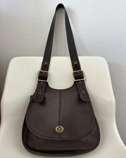Vintage Coach Crescent Mocha 