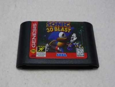 Sonic 3D Blast (Sega Genesis, 1996) Cart Only, Tested