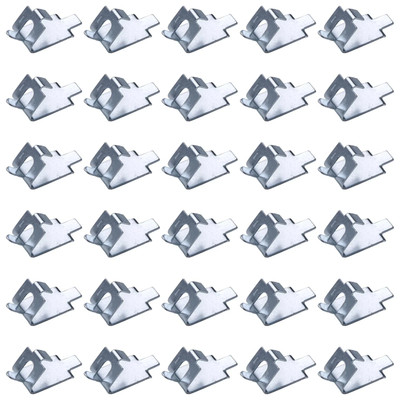 [30-Pack] Ultra Durable 920158 Freezer Shelf Clips - Stainless Steel Support ...