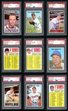 1967 Topps Baseball Complete Set - Premier 8 - NM/MT 6804658