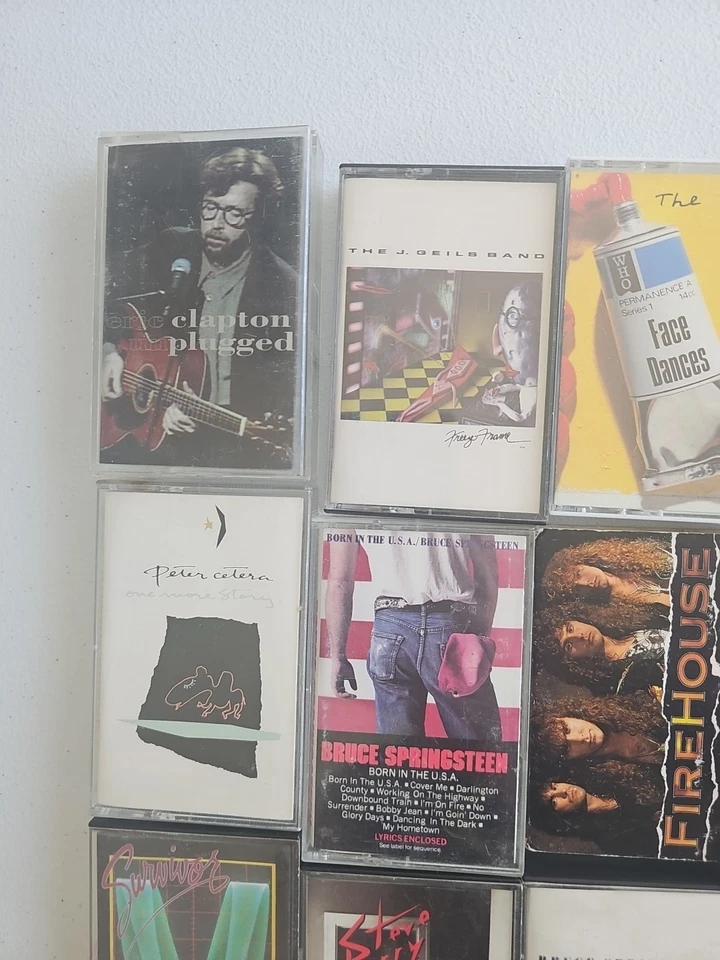 80s Rock Cassette Tape Lot 36 | GnR Idol Police Def Leppard Journey Hall Oates - Image 3 of 4