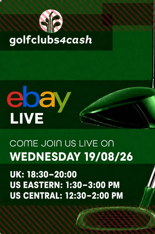 Golfclubs4cash Ebay Live! Europe's Largest Used Golf Selection. £1 Starts⛳