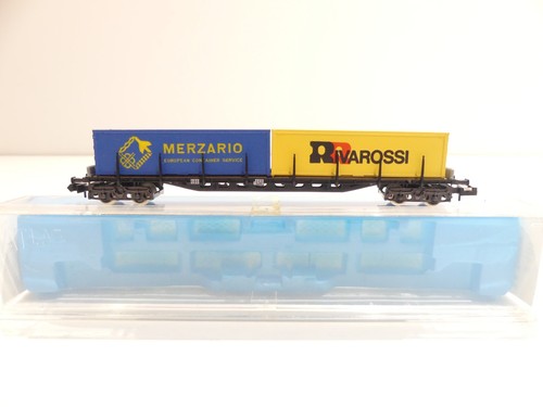 Atlas / Rivarossi N 2481 Rungenwagen Merzario / Rivarossi der DB in OVP NG840 | Zustand: Gebraucht