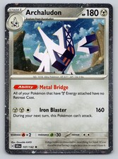 Pokemon Archaludon (Cosmos Holo) 107/142 Promo Carte e Prodotti Vari NM