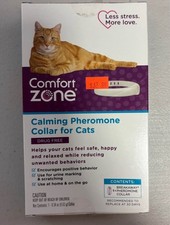 Comfort Zone Calming Phermone Breakaways Collar For Cats