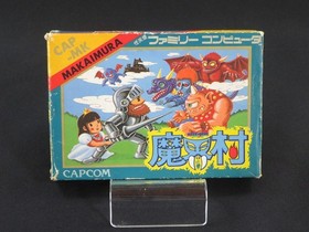 Tested BOXED Ghosts 'n Goblin Makaimura Nintendo Famicom FC NES made in Japan 2