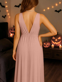 Women's Sexy Long Nightgown See Through Style Comfort Halloween