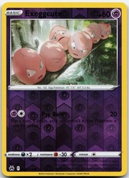 Exeggcute 057/159 Crown Zenith Reverse Holo