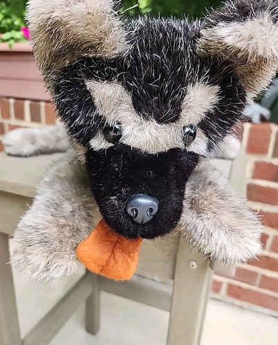 Raro cane peluche realistico pastore tedesco Lenci Torino - Foto 11 di 13