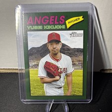 2026 Topps Heritage - Yusei Kikuchi #167 Dark Green Border