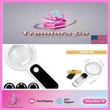 Large Lens Magnifying Glass with 3 Modes - Perfect for Seniors' Reading Needs