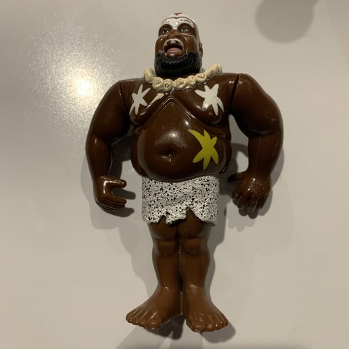 WWF WWE Hasbro Kamala Star Belly Version 1992...