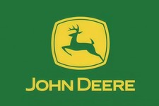 John Deere Green Equipment sign - 12in x 8in Metal Farming Tractor
