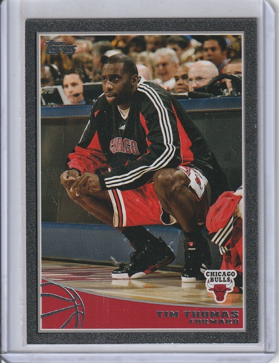 2009-10 Topps TIM THOMAS Black Border SP Parallel #'d 27/50