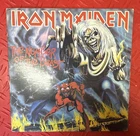 Iron Maiden The Number of the Beast 12" Vinyl LP 1982 Harvest ST-12202 Wally