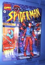 MARVEL LEGENDS RETRO SPIDER-MAN SCARLET SPIDER 6 FIGURE HASBRO NEW SEALED 2024