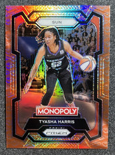 2024 Panini Prizm Monopoly WNBA #24 Tyasha Harris Orange Handshake SP Sun