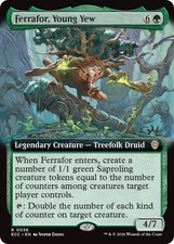 Ferrafor, Young Yew (Extended Art) - NM MTG Commander: Lorwyn Eclipsed