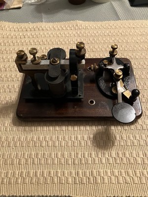Antique/ Vintage Signal Electric Morse Code Telegraph Key Unit