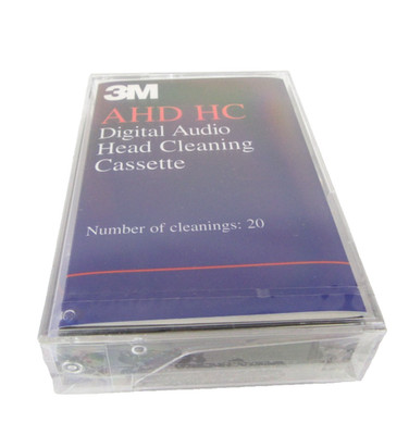 3M AHD-HC 8mm/DTRS Cleaning Tape - New Old Stock, Free Shipping