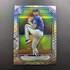 2026 Bowman Chrome Prospect Kendry Chourio Reptilian Refractor 1st #BCP-7