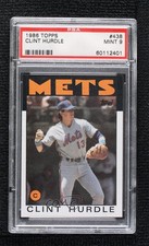 1986 Topps Clint Hurdle #438 PSA 9 MINT g5e