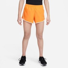 Girls' Nike Tempo Shorts XLarge Vivid Orange/Vivid Orange/Coconut Milk