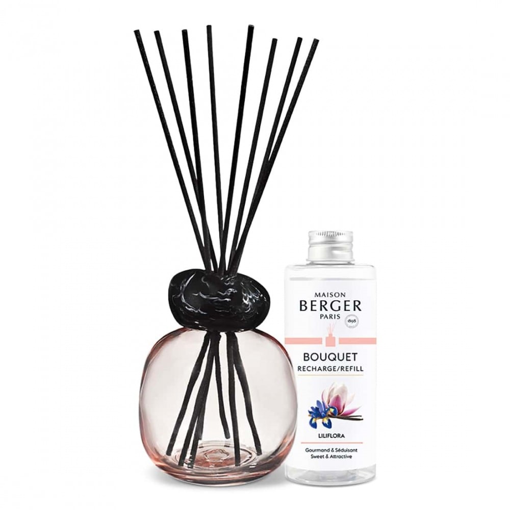 Maison Berger bouquet parfumé pour salon diffuseur minéral rose ambiance zen
