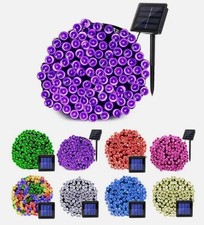 Solar Outdoor Lights Fairy String LED Waterproof Light Garden Party Decoration