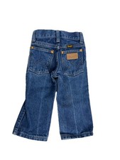Wrangler Cowboy Fit Vintage Made in USA Cotton Blue Denim Jeans Toddler 1T Slim
