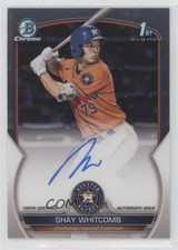 2023 Bowman Chrome Prospect Auto Shay Whitcomb #CPA-SW Auto xb2