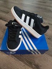 Adidas Campus 00s J Core Black White Youth Size 5 Women 6.5 HQ6638 Box