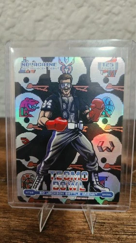 Novacaine Tecmo Bowl Bo Jackson Battle Arena 125 Brawl H716 Helmet